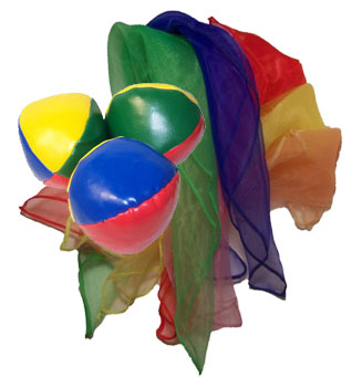 Juggling Scarves