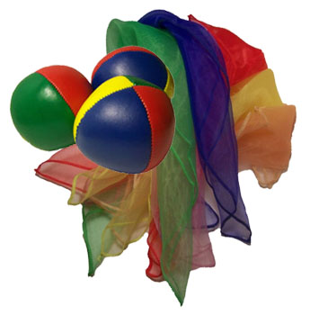Juggling Scarves